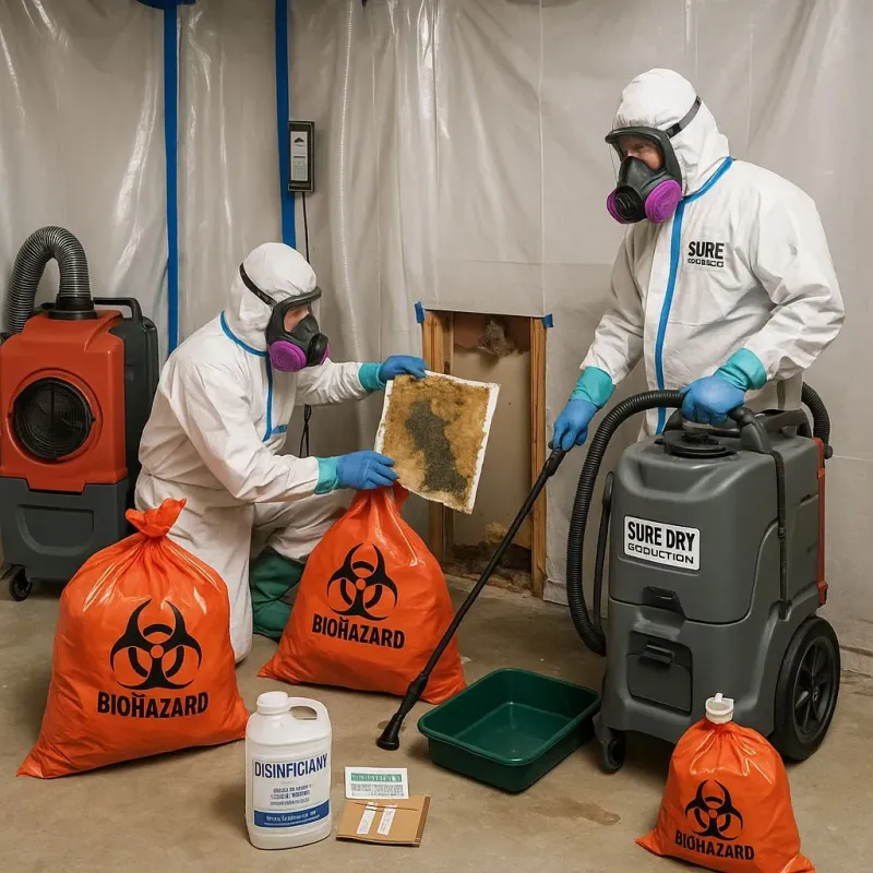 Contaminated Water Handling Protocols process in Velda Village Hills, MO